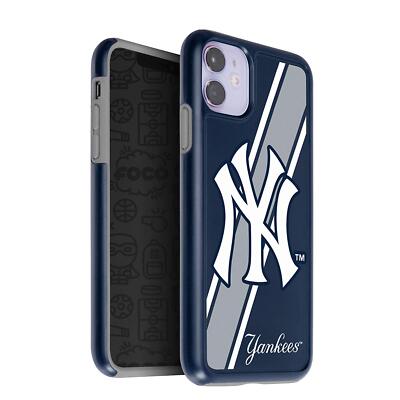 FOCO MLB New York Yankees Dual Hybrid Case for iPhone 11 & XR (6.1'')