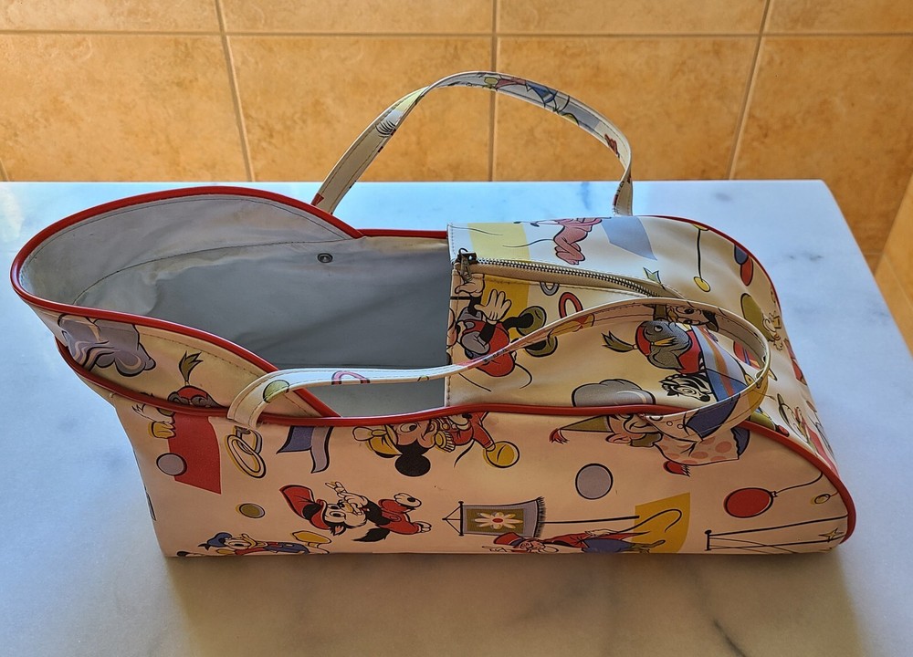 Vintage Disney Carry Travel Bassinet  1960's  RARE