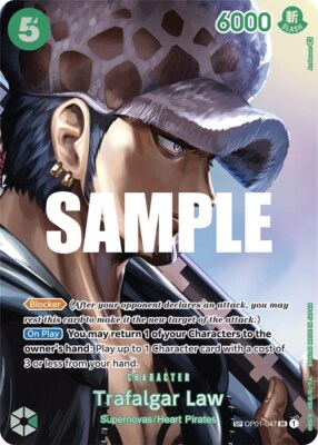 Trafalgar Law OP01-047 Kingdoms of Intrigue for sale | eBay