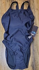 Speedo Women's Swimsuit Pro LT Speedo Black 6/32 NWT