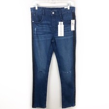 NWT Calvin Klein Jeans- Skinny distressed side stripe Jeans Size: Big Boys 18