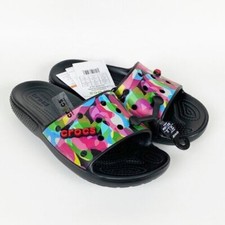 Crocs Classic Bubble Block Slide Sandal Size Mens 4 Womens 6 NWT