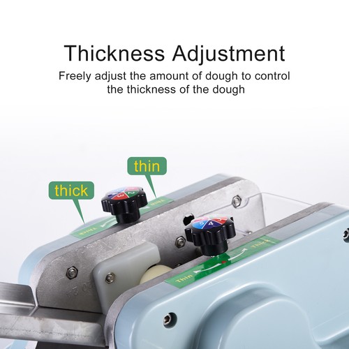Automatic Dumpling Skin Machine 110V 140W Dumpling Wrapper Maker 60 Pieces/Min - Picture 11 of 14