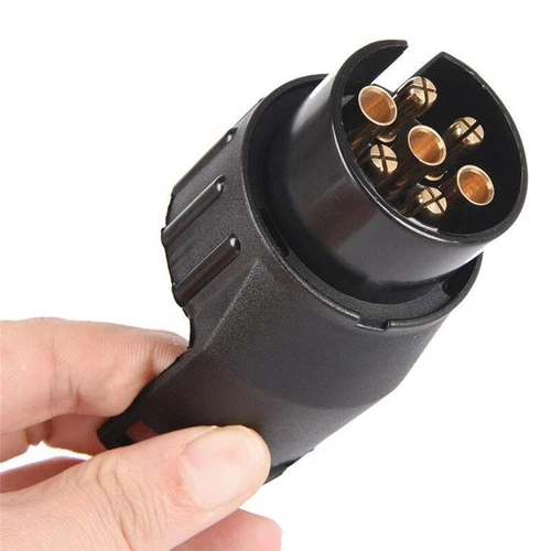7 Bis 13 Pin Anhänger Caravan Abschleppen Steckdose Adapter Stecker Konverter - Picture 10 of 11