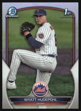 2023 Bowman Draft Chrome Refractors Wyatt Hudepohl #BDC-147 TS8-2