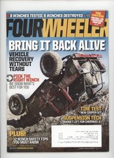 Four Wheeler July 2011 Vehicle Recovery Winch Test Magazine