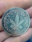 Montana Legalized Nature Medicine Cannabis Coin 1 Troy Oz .999 Fine Silver Round
