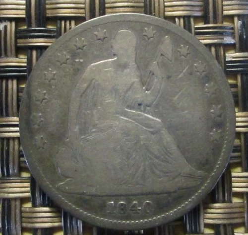 1840 O Seated Liberty Half Dollar