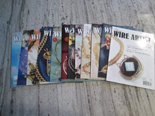 The Wire Artist magazine book Jewelry making - Oct. 2001 thru Sept. 2002