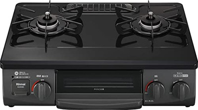 ガスコンロ Rinnai KG35NBKL/13A Stovetop, City Gas 12A/13A Rinnai Gas Table Gas Stove for City Gas 12A/13A Width approx. 56cm