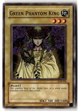 The Legend of Blue Eyes White Dragon #LOB-034 Green Phantom King