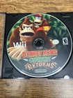 Donkey Kong Country Returns (Nintendo Wii, 2010) Disc Only Tested Read