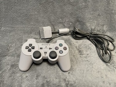 Original Sony PlayStation 1 Controller | DualShock SCPH-1200 | Grau | Geprüft