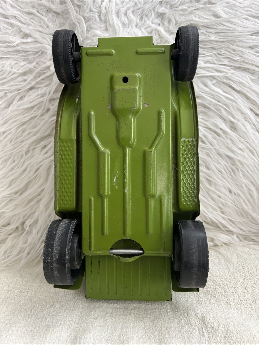 VTG 1960's Nylint Pressed Steel Tin Liz Green Hot Rod Car USA | eBay