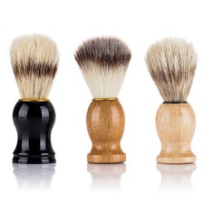Men's Beard Shaving Brush Barber Salon Men Facial Beard Cleaning Grooming YKZW