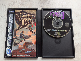 Panzer Dragoon II Zwei (Sega Saturn Game) boxed w/manual