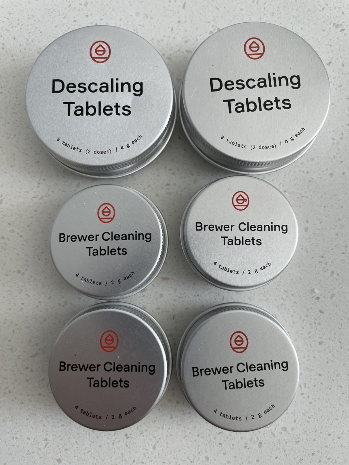 Terra Kaffe TK-01 Descaling and Brewer Cleaning Tablets