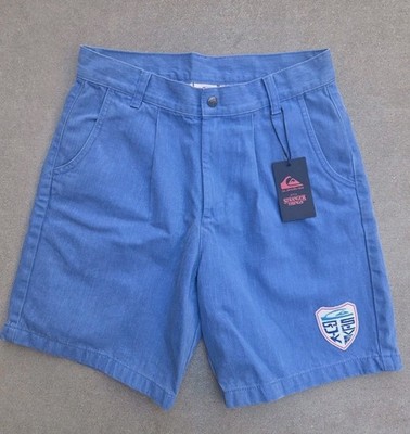 New NWT Quiksilver Shorts Men's 30 Denim Surf Skate Stranger Things Netflix