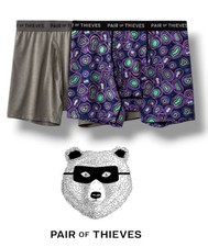 Pair of Thieves Boxer Briefs Super Fit 2 Pack Men's Size Small New