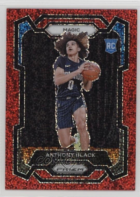 2023-24 Panini Prizm Red Sparkle Prizm Anthony Black #170 16az