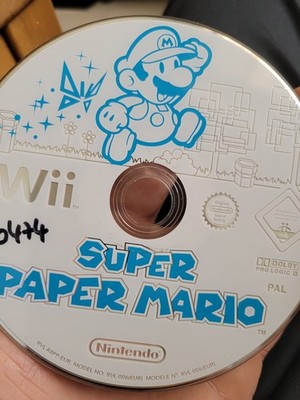 Super Paper Mario (Nintendo Wii, 2007) NUR CD