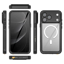 1x Waterproof Case For iPhone 17 Pro Max Life Shockproof Cover Screen Protector