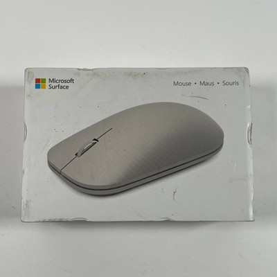 Microsoft Surface Mobile Mouse - Bluetooth Ergonomic Design Lightweight Grey