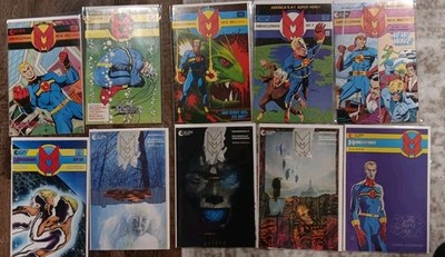 Miracleman Lot 4 5 6 7 8 16 20 21 22 23 FN+ Vf- Eclipse Alan Moore 10 Issues