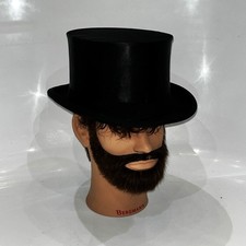 Antiker Zylinder Hut Chapeau Claque Klappzylinder Faltzylinder TOP HAT 59 / 60