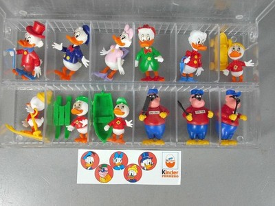 Steckis: Donald and his friends EU 1988 - complete set (P.kn. dark blue) + 1 BPZ