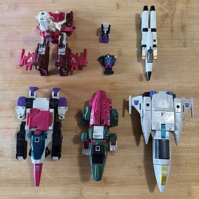 TRANSFORMERS G1 1980's Figures Hasbro Skullcruncher, Apeface, Snapdragon Etc