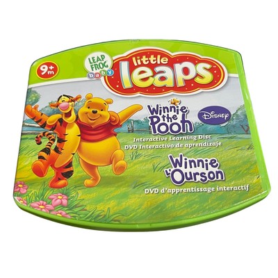 Leap Frog Little Leaps- Winnie the Pooh Disney Interactive Disc DVD 9+ Months
