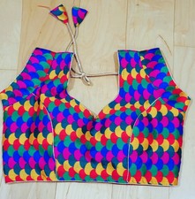 Indian Bollywood Garba Choli Readymade Multicolor Navratri Dandiya Blouse