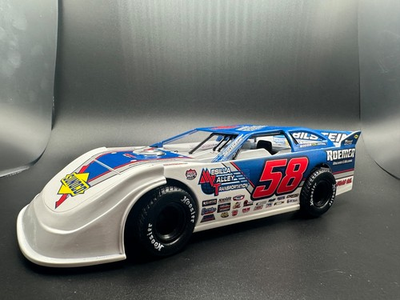 #ad #ad GARRET ALBERTSON AUTOGRAPHED 1 24 DIRT LATE MODEL DIECAST RARE $249.99