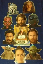 2025 Topps Star Wars Chrome Costco Die-Cut Set 11-20 & Wrapper