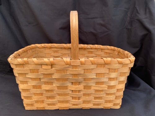 Vintage Passamaquoddy Native American Indian Basket 1988 Perry, Maine - Picture 4 of 8