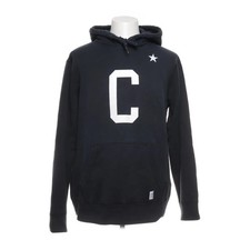 Converse, Kapuzenpullover, Größe: L, Schwarz, Baumwolle, Print, Herren #v3M