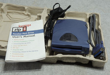 Iomega ZIP 250 Z250P External Drive OEM Parallel Port Cables Power Adapter