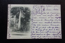 FRANCE - carte postale 1902 environs de chambéry cascade de couz (B60)