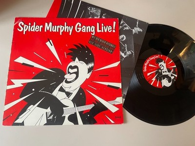 LP NDW Spider Murphy Gang - Spider Murphy Live! (9 Song) EMI ELECTROLA OIS StoC