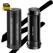 Eye Black Stick for Sports,Easy to Color Black Face Paint,Eyeblack Football/Base
