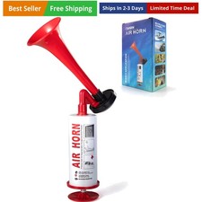 Marine And Sports Pump Air Hornloud Sound Handheld Signal Boat Hornpersonal...