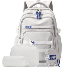 3 Pcs Kids Backpack Set with Lunch Box for Boys Girls Elementary School