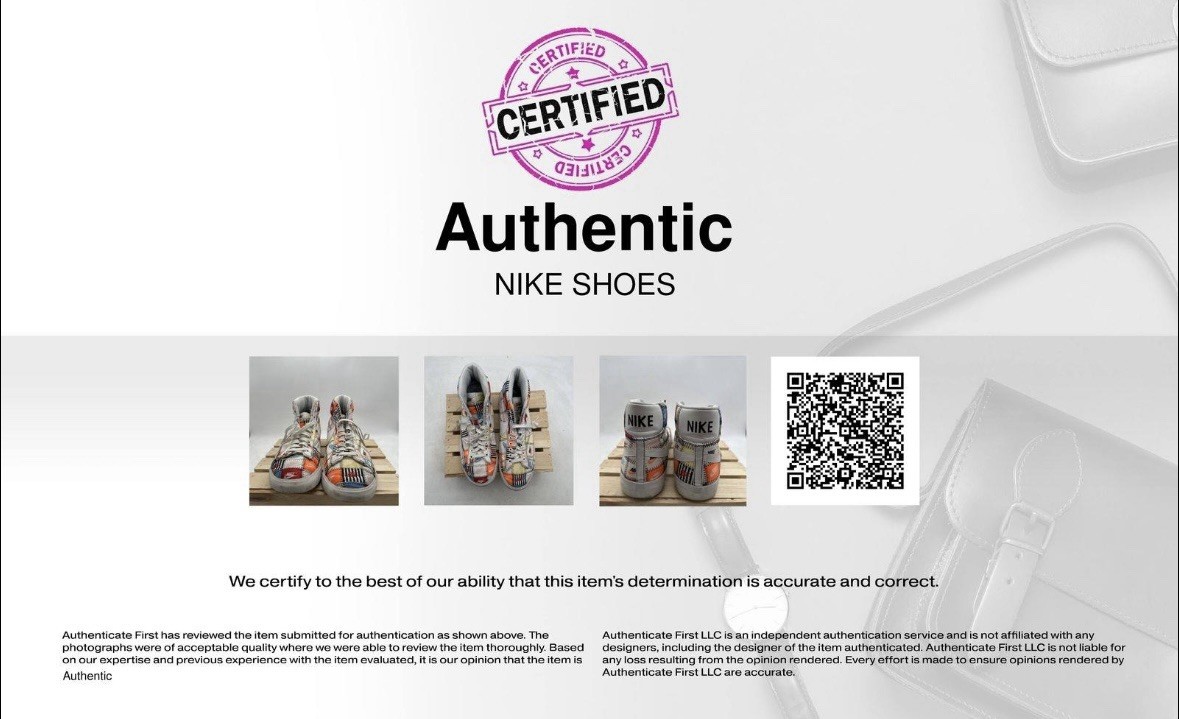 Nike Blazer Mid 'Patchwork' White Multicolor Logo… - image 7