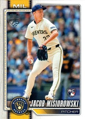 2026 Topps Series 1 Base Cards - Milwaukee Brewers