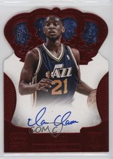 2013-14 Panini Preferred Crown Royale Rookies Red 72/75 Ian Clark #247 Auto 4f5