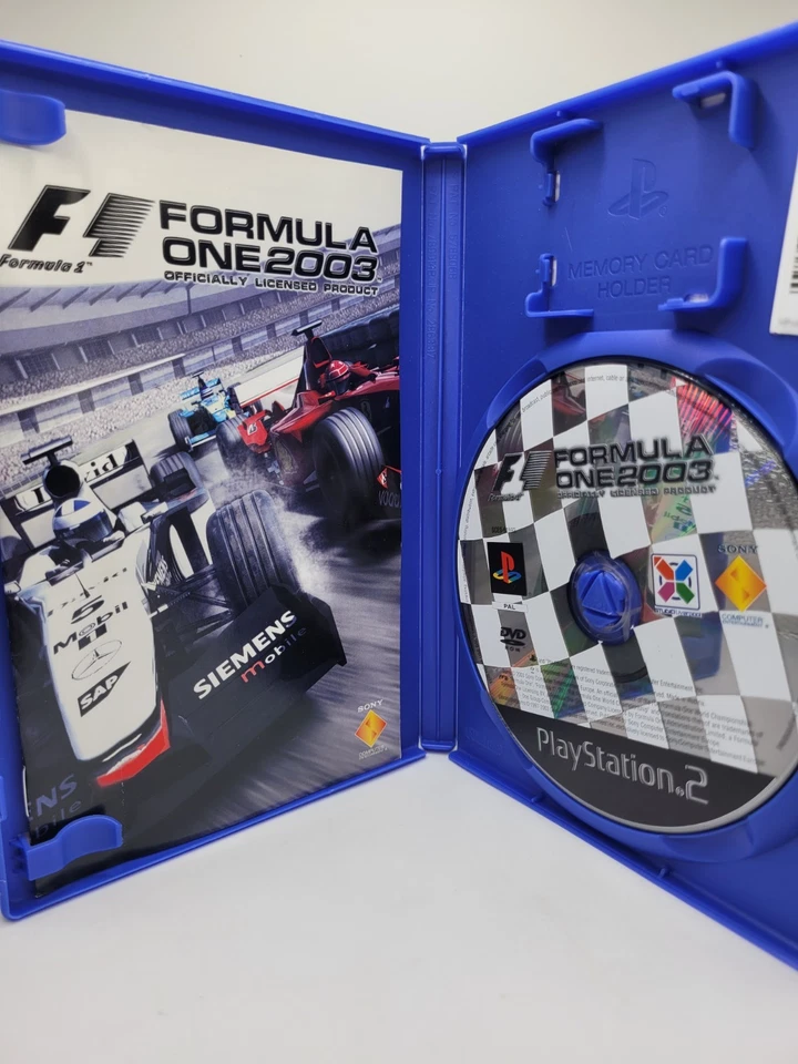 Formula One 2003 F1 - Playstation 2 PS2 - CIB Complete - PEGI 3 - Tested! - Image 3 of 3