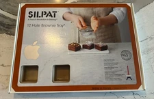 Silpat 12 Hole Brownie Tray New