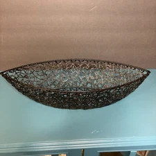 Black Wire Decorative Basket 