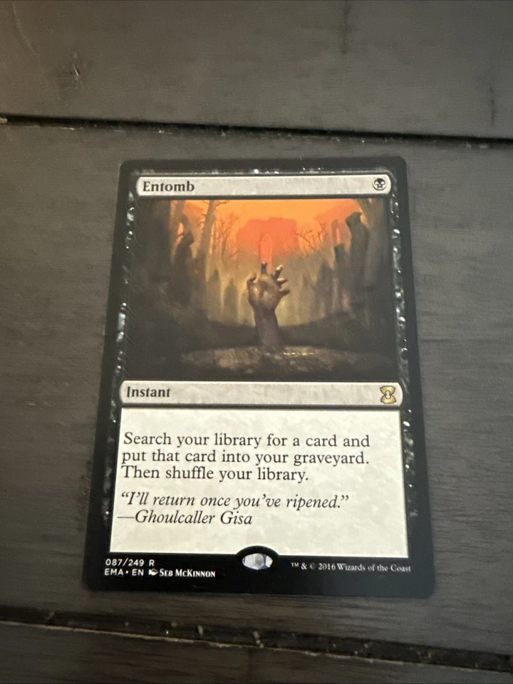 MTG - Entomb - Eternal Masters - NM/M - Rare - Image 4 of 4